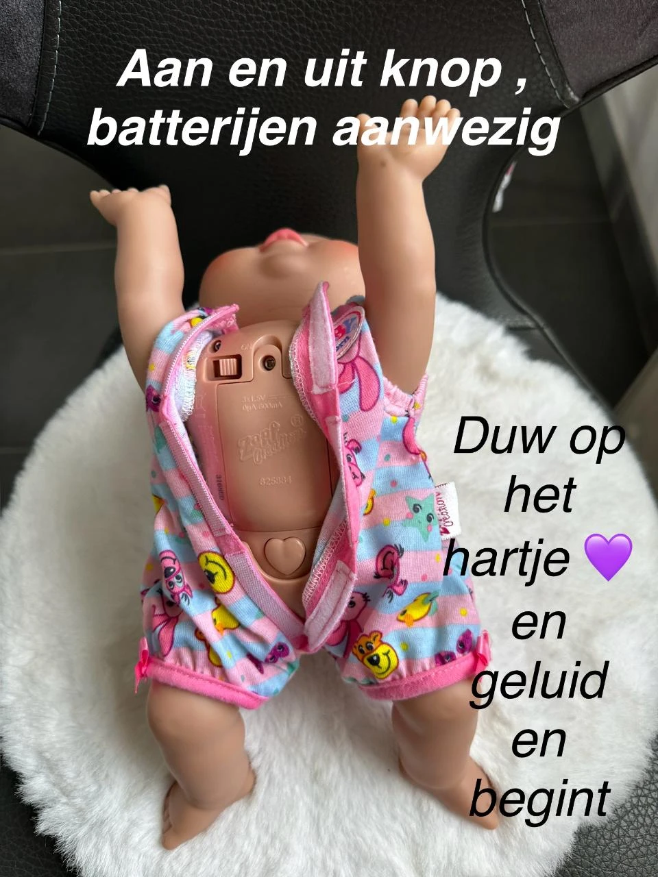 Baby Born " kruippop met geluiden. – photo 8